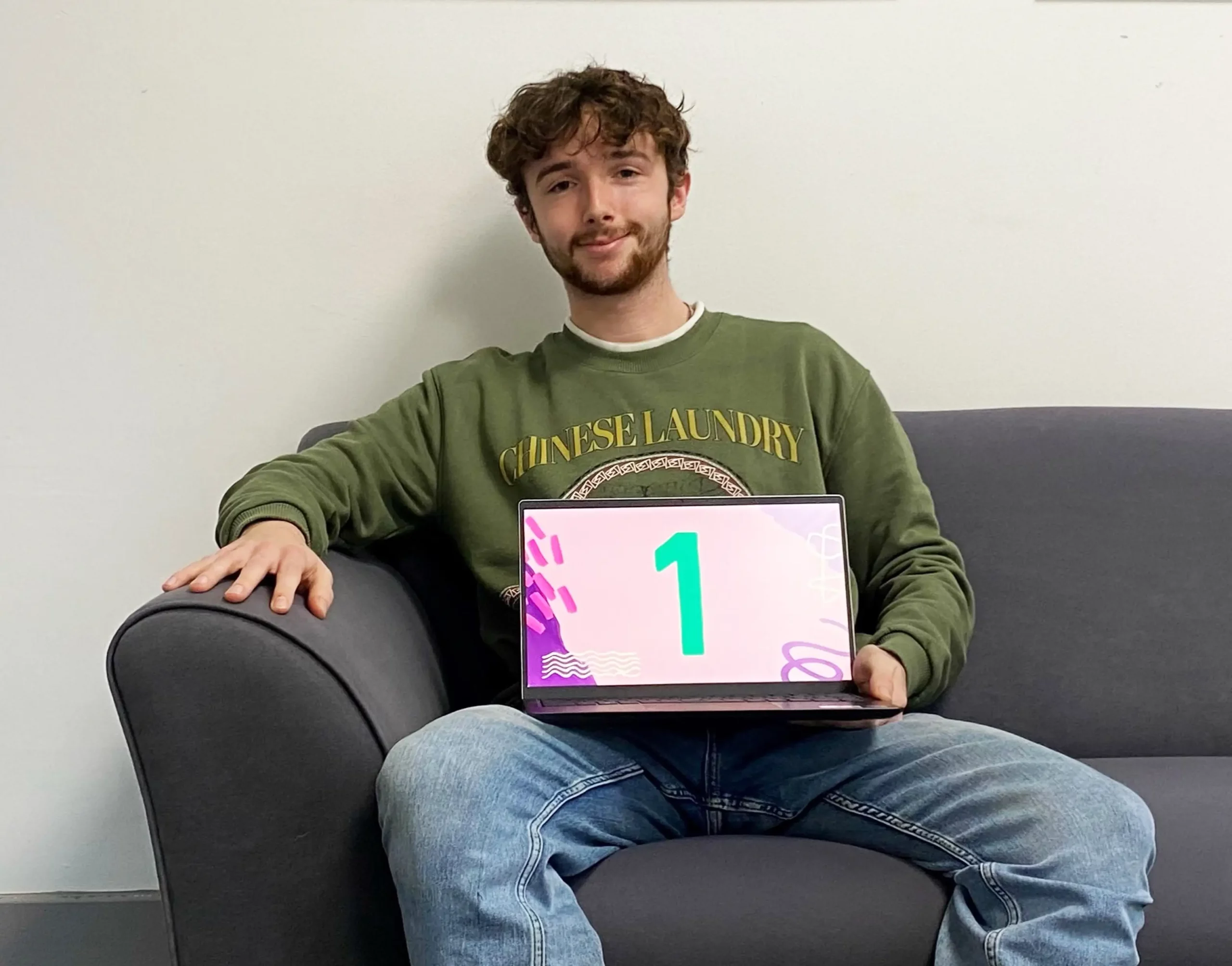 Toby is celebrating 1 year as a digital marketing apprentice at HBTC
