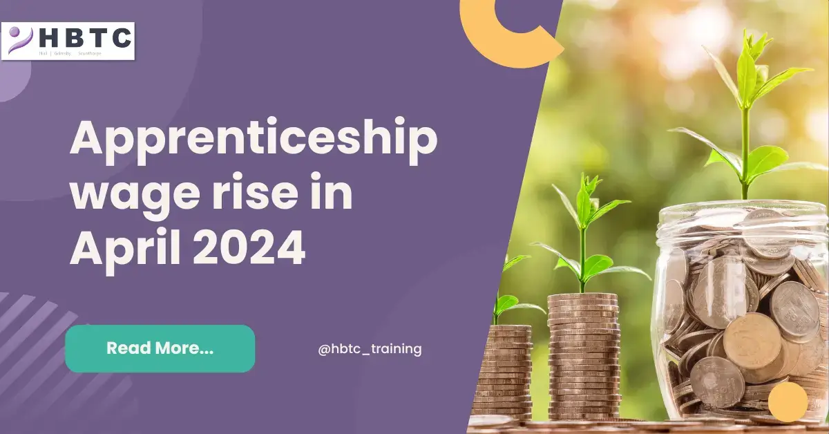 Apprenticeship wage rise in April 2024
