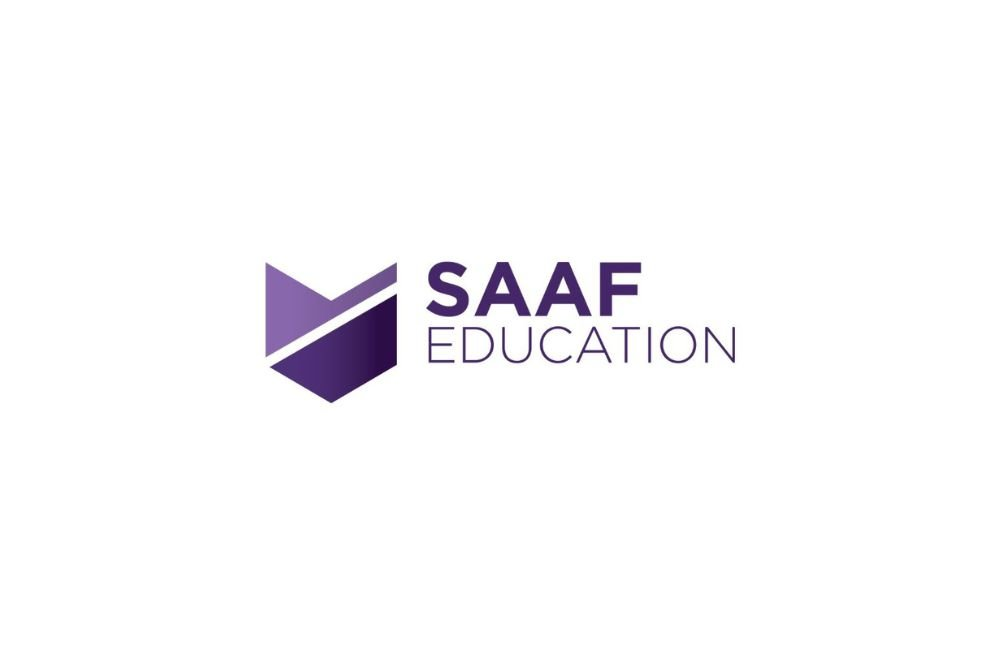 Logo for SAAF Education who is seeking a Sales Support/Admin Assistant Apprentice.