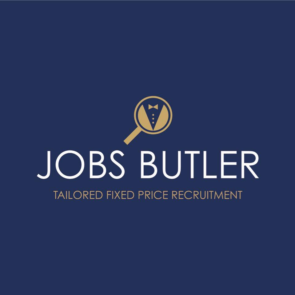 Logo for Jobs Butler who are on the lookout for two Apprentice Recruitment Co-Ordinator's.