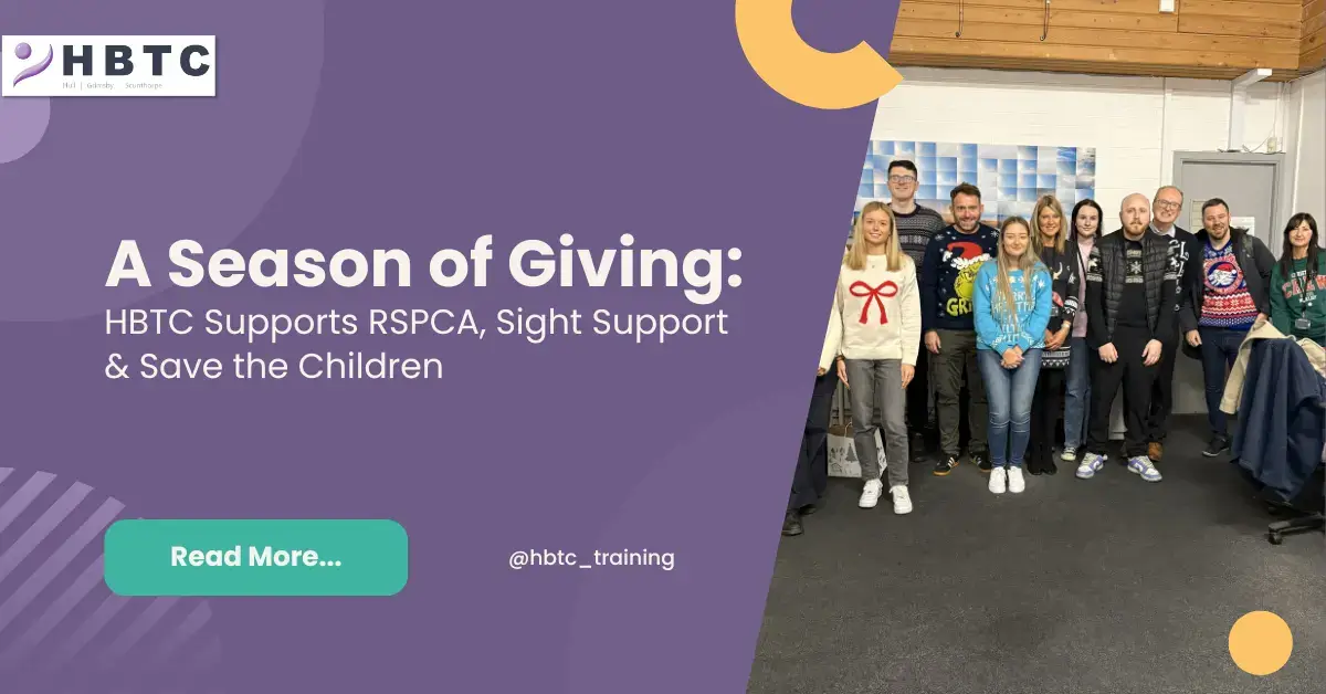 A Season of Giving: HBTC Supports RSPCA, Sight Support & Save the Children
