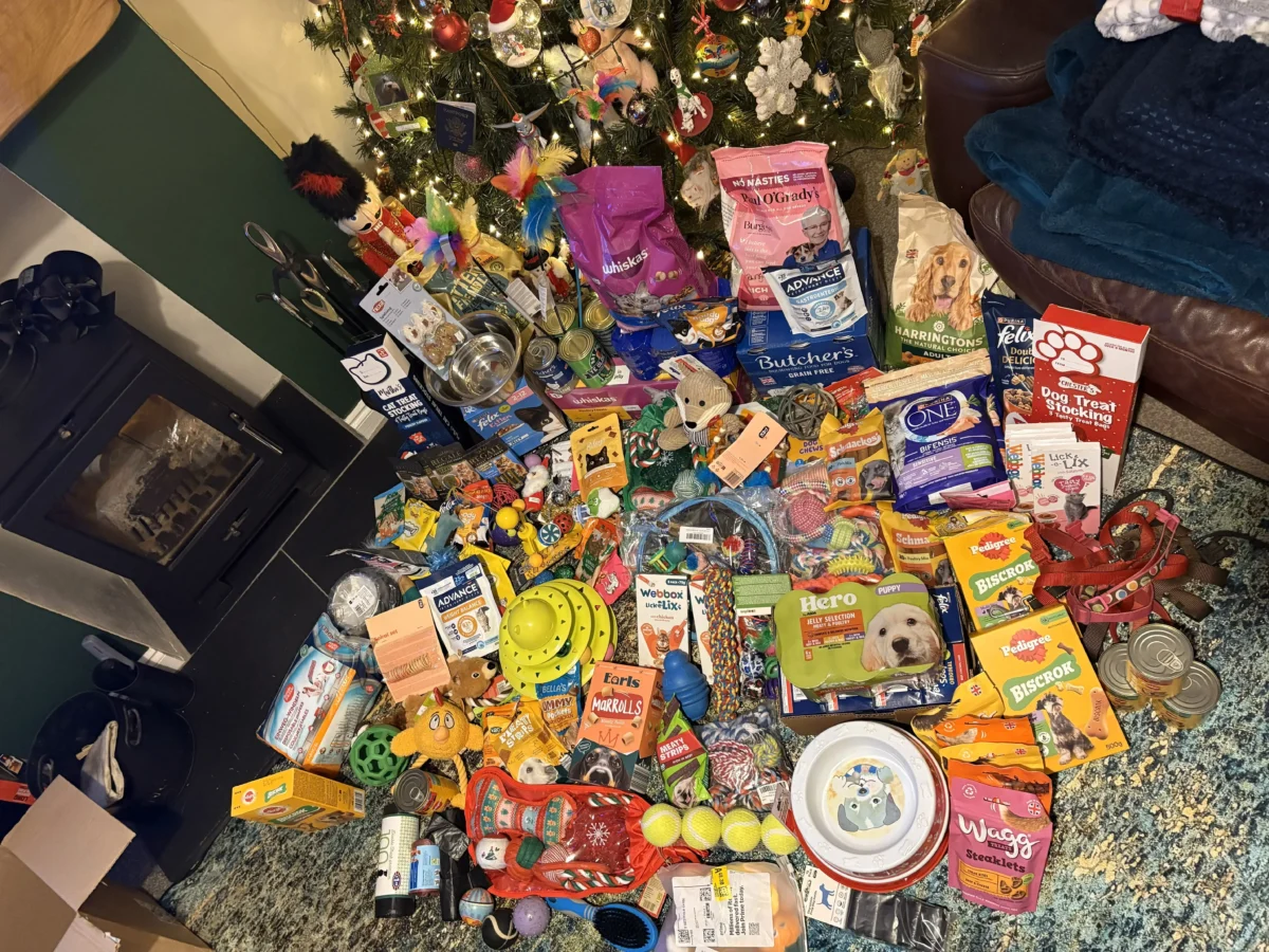 A season of giving: HBTC donations to RSPCA Hull.