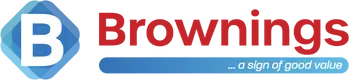 Logo for Brownings Ltd, who is seeking an Office Administrator Apprentice.