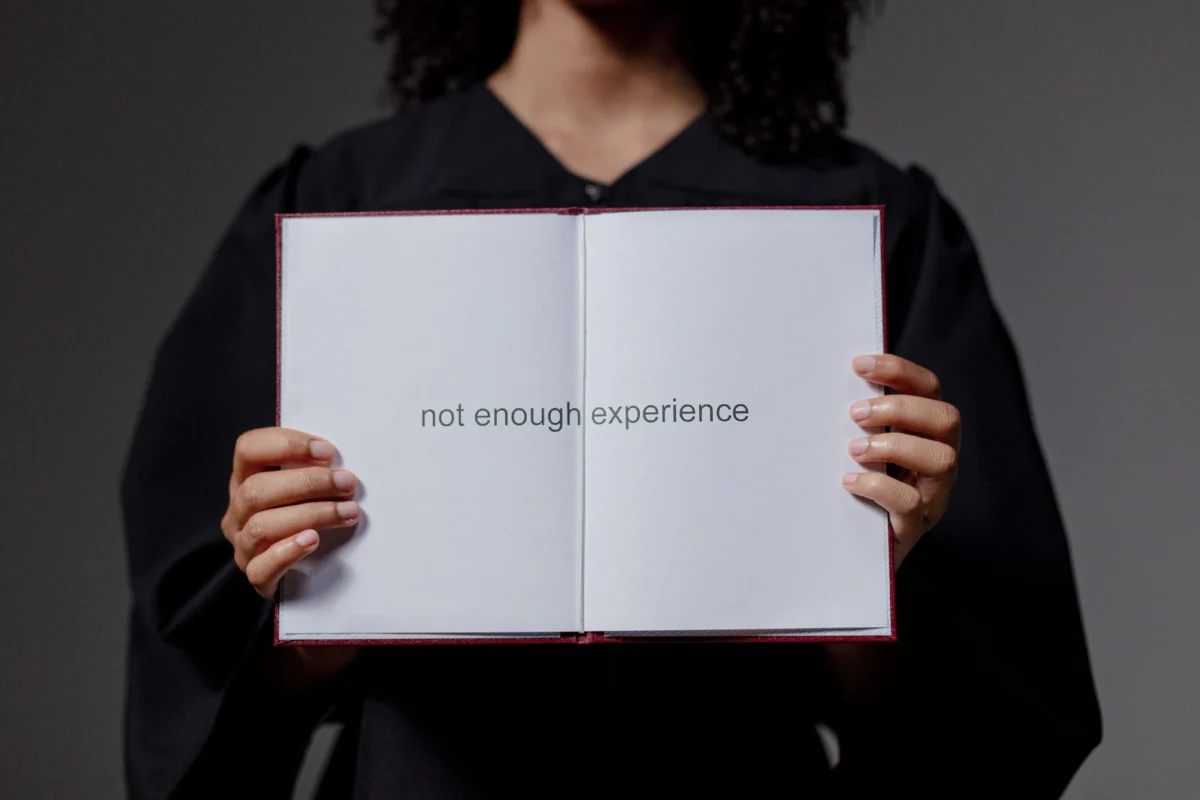 Photo of 'not enough experience', often young people are told this when applying for jobs. One million young people are now left without work, education or training in the UK.