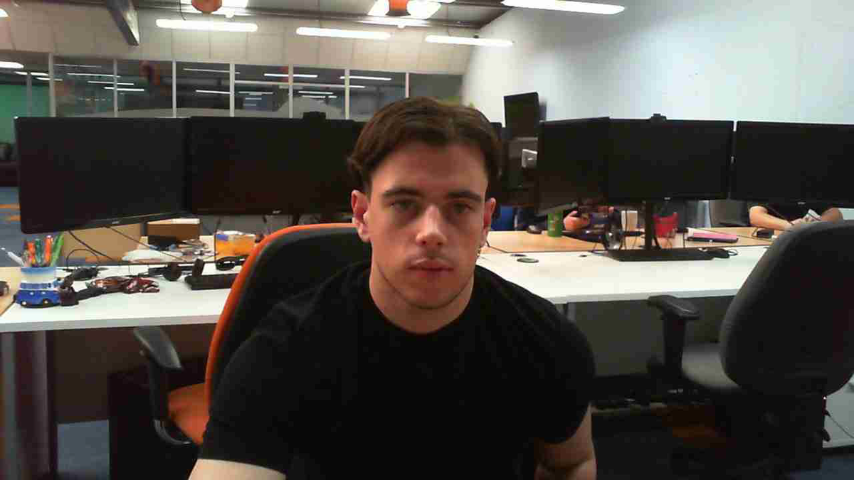Photo of George, apprentice who is building his future in Project Management.